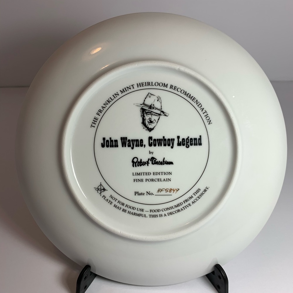 John Wayne Cowboy Legend decorative